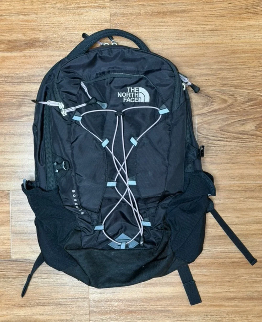 The North Face Women’s Borealis Backpack TNF Black Ashen Purple Lavender Bungee